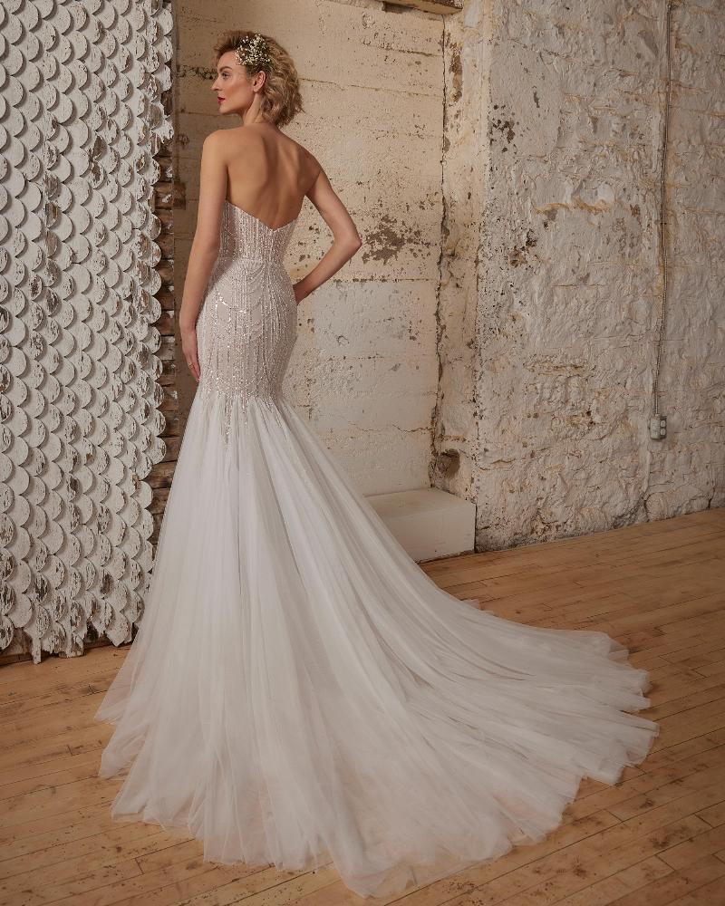 123240 vintage lace mermaid wedding dress with cape2